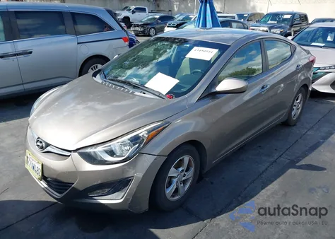 2015 Hyundai Elantra Se from USA, damaged, VIN 5NPDH4AE8FH585739
